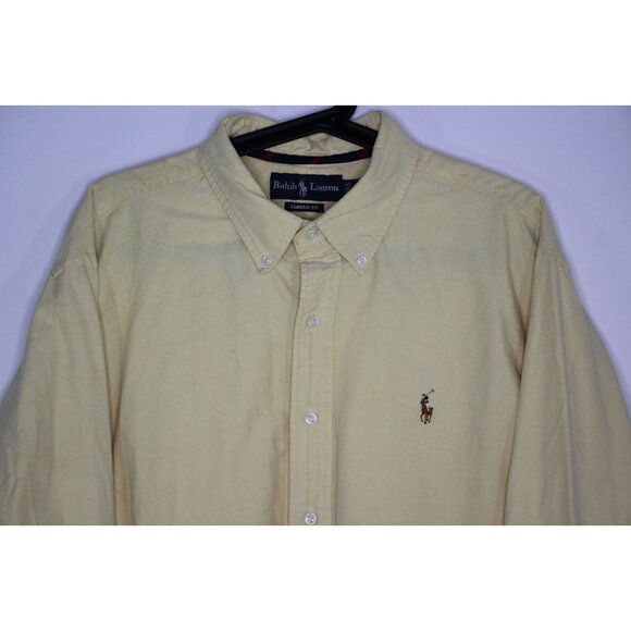 Ralph Lauren Mens XL Colored Pony Preppy Button Up Shirt G1225 - Picture 2 of 6